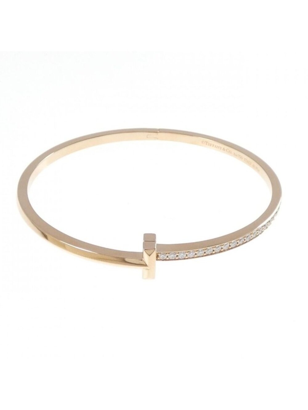 Tiffany & Co T One Narrow Bangle Bracelet